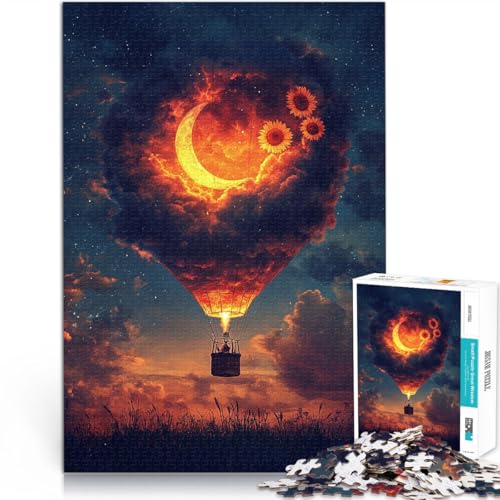 Denkspiel Fantasie-Heißluftballon Teenager-Puzzle 1000 Teile 50x75cm mit vollständig ineinander greifenden, zufällig geformten Teilen Geeignet ab 14 Jahren Denkspiel Fantasie-Heißluftballon Teenager-Puzzle 1000 Teile 50x75cm mit vollständig ineinander greifenden, zufällig geformten Teilen Geeignet ab 14 Jahren von LGNBTGM