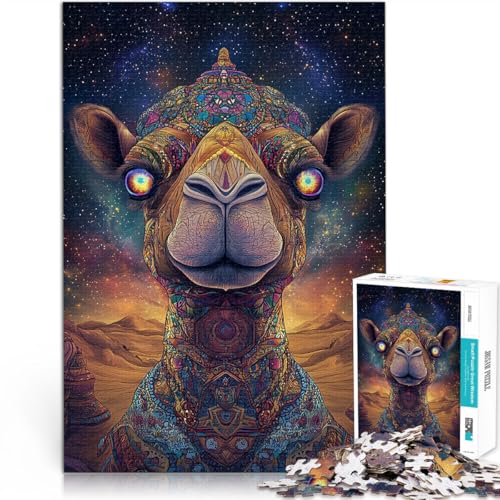 Denkspiel Fantasie-Kamel Puzzle für Erwachsene mit 1000 Teilen 50x75cm eignet ganze Familie für ab 14 Jahren Denkspiel Fantasie-Kamel Puzzle für Erwachsene mit 1000 Teilen 50x75cm eignet ganze Familie für ab 14 Jahren von LGNBTGM