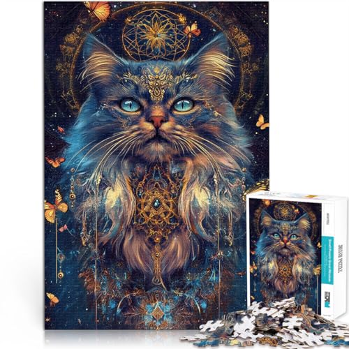 Denkspiel Fantasy Magic Perserkatze Teenager 1000 Teile Puzzle 26x38cm denn eignet ganze Familie für ab 14 Jahren Denkspiel Fantasy Magic Perserkatze Teenager 1000 Teile Puzzle 26x38cm denn eignet ganze Familie für ab 14 Jahren von LGNBTGM