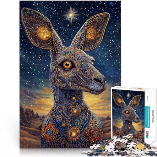 Denkspiel Farbiges Känguru Teenager 1000 Teile Puzzle 38x52cm Wanddekoration Einzigartige Geburtstags ab 14 Jahren Denkspiel Farbiges Känguru Teenager 1000 Teile Puzzle 38x52cm Wanddekoration Einzigartige Geburtstags ab 14 Jahren von LGNBTGM