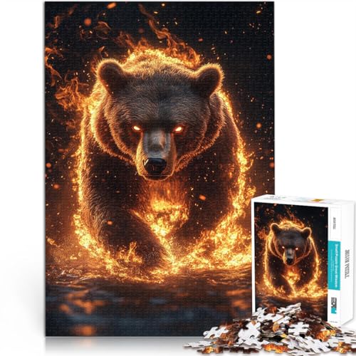 Denkspiel Feuriger Bär Puzzle 2000 Teile für Jugendliche 70x100cm eignet ganze Familie ab 14 Jahren Denkspiel Feuriger Bär Puzzle 2000 Teile für Jugendliche 70x100cm eignet ganze Familie ab 14 Jahren von LGNBTGM