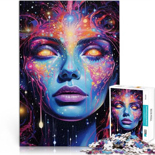 Denkspiel Galaxie-Mädchen 1000-teilige Puzzles für Erwachsene 26x38cm Lustige Aktivitäten für zu Hause, Geburtstagsgeschenk, Reisegeschenk, für ab 14 Jahren Denkspiel Galaxie-Mädchen 1000-teilige Puzzles für Erwachsene 26x38cm Lustige Aktivitäten für zu Hause, Geburtstagsgeschenk, Reisegeschenk, für ab 14 Jahren von LGNBTGM
