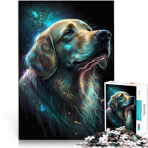 Denkspiel Golden Retriever Hund Lieber Teenager 1000 Teile Puzzle 50x75cm Jedes Stück ist einzigartig – Anspruchsvolles Familienspiel für ab 14 Jahren Denkspiel Golden Retriever Hund Lieber Teenager 1000 Teile Puzzle 50x75cm Jedes Stück ist einzigartig – Anspruchsvolles Familienspiel für ab 14 Jahren von LGNBTGM