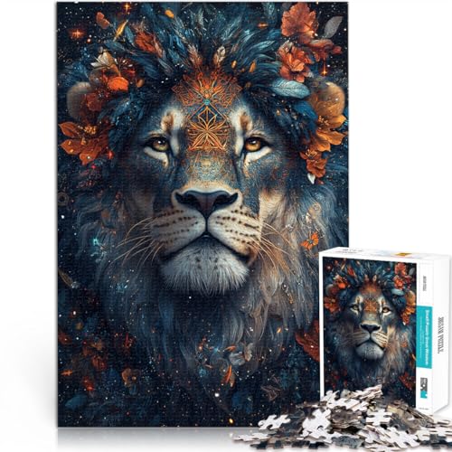 Denkspiel Heiliger Löwe Puzzle 1000 Teile für Erwachsene 38x52cm Lustige Aktivitäten für zu Hause, Geburtstagsgeschenk, Reisegeschenk, für 14+ Denkspiel Heiliger Löwe Puzzle 1000 Teile für Erwachsene 38x52cm Lustige Aktivitäten für zu Hause, Geburtstagsgeschenk, Reisegeschenk, für 14+ von LGNBTGM