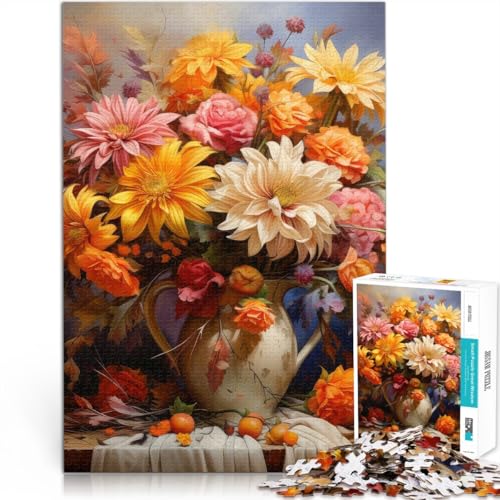 Denkspiel Herbstblumen 1000-teilige Puzzles für Erwachsene 70x100cm Wanddekoration Einzigartige Geburtstags ab 14 Jahren Denkspiel Herbstblumen 1000-teilige Puzzles für Erwachsene 70x100cm Wanddekoration Einzigartige Geburtstags ab 14 Jahren von LGNBTGM