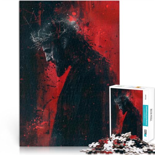 Denkspiel Jesus neigt Sein Haupt 1000-teiliges Teenager-Puzzle 50x75cm Lustige Aktivitäten für zu Hause, Geburtstagsgeschenk, Reisegeschenk, ab 14 Jahren Denkspiel Jesus neigt Sein Haupt 1000-teiliges Teenager-Puzzle 50x75cm Lustige Aktivitäten für zu Hause, Geburtstagsgeschenk, Reisegeschenk, ab 14 Jahren von LGNBTGM