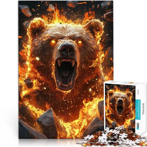 Denkspiel König Bär Teenager 2000 Teile Puzzle 70x100cm Wanddekoration Einzigartige Geburtstags ab 14 Jahren Denkspiel König Bär Teenager 2000 Teile Puzzle 70x100cm Wanddekoration Einzigartige Geburtstags ab 14 Jahren von LGNBTGM