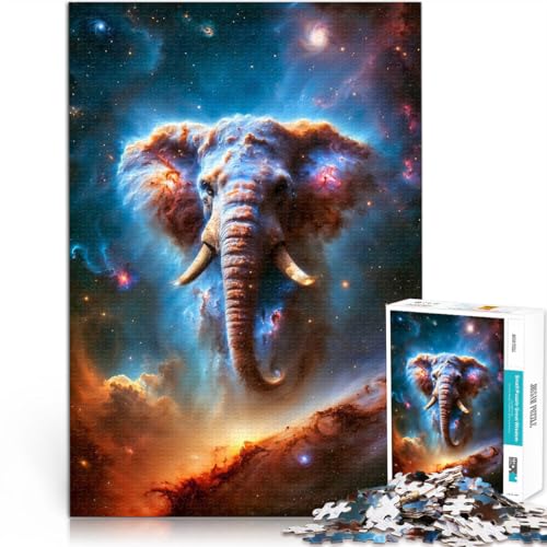 Denkspiel Kosmischer Elefantennebel Puzzle für Erwachsene, 1000 Teile 70x100cm Geeignet für die Schreibtischdekoration ab 14 Jahren Denkspiel Kosmischer Elefantennebel Puzzle für Erwachsene, 1000 Teile 70x100cm Geeignet für die Schreibtischdekoration ab 14 Jahren von LGNBTGM