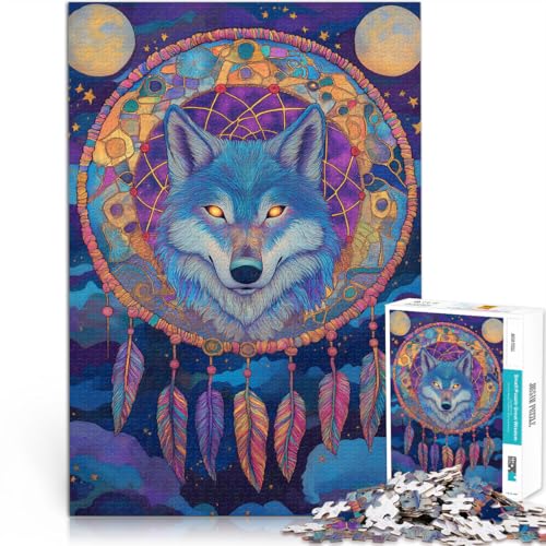 Denkspiel Magic Wolf Puzzle für Erwachsene, 1000 Teile 26x38cm denn eignet ganze Familie für 14+ Denkspiel Magic Wolf Puzzle für Erwachsene, 1000 Teile 26x38cm denn eignet ganze Familie für 14+ von LGNBTGM