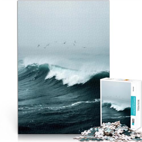 Denkspiel Majestätische Meereswellen 2000-teiliges Puzzle für Erwachsene 70x100cm einzigartiges Herausforderungsspiel für 14+ Denkspiel Majestätische Meereswellen 2000-teiliges Puzzle für Erwachsene 70x100cm einzigartiges Herausforderungsspiel für 14+ von LGNBTGM