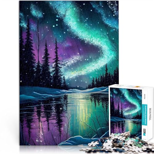 Denkspiel Nordlicht 1000-teilige Puzzles für Erwachsene 50x75cm eignet ganze Familie für ab 14 Jahren Denkspiel Nordlicht 1000-teilige Puzzles für Erwachsene 50x75cm eignet ganze Familie für ab 14 Jahren von LGNBTGM