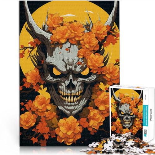 Denkspiel Oni-Maske 1000-Teile-Puzzle für Erwachsene 26x38cm eignet ganze Familie für ab 14 Jahren Denkspiel Oni-Maske 1000-Teile-Puzzle für Erwachsene 26x38cm eignet ganze Familie für ab 14 Jahren von LGNBTGM