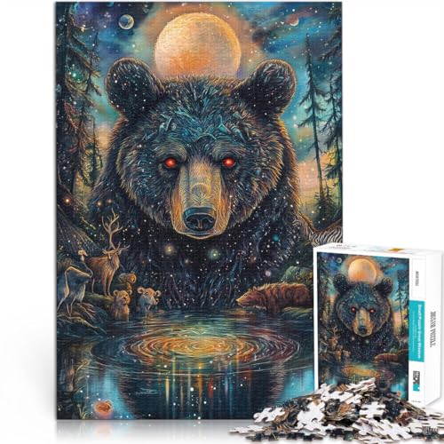 Denkspiel Rotaugenbär 1000-teilige Puzzles für Teenager 38x52cm Wanddekoration Einzigartige Geburtstags ab 14 Jahren Denkspiel Rotaugenbär 1000-teilige Puzzles für Teenager 38x52cm Wanddekoration Einzigartige Geburtstags ab 14 Jahren von LGNBTGM