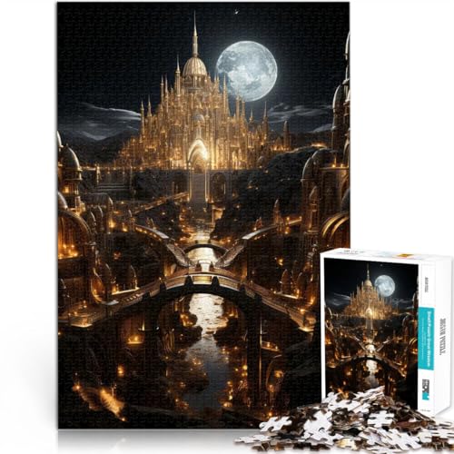 Denkspiel Skyborne Alien Metropolis 1000-teilige Puzzles für Erwachsene 38x52cm einzigartiges Herausforderungsspiel ab 14 Jahren Denkspiel Skyborne Alien Metropolis 1000-teilige Puzzles für Erwachsene 38x52cm einzigartiges Herausforderungsspiel ab 14 Jahren von LGNBTGM