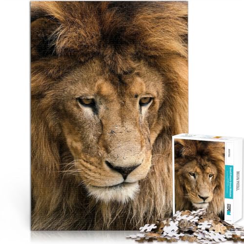 Denkspiel Tiere Wilder Löwenkopf Puzzle 1000 Teile für Erwachsene 70x100cm Lernspiel für Geburtstag, Weihnachten ab 14 Jahren Denkspiel Tiere Wilder Löwenkopf Puzzle 1000 Teile für Erwachsene 70x100cm Lernspiel für Geburtstag, Weihnachten ab 14 Jahren von LGNBTGM