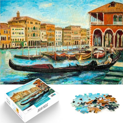 Denkspiel Venedig Ölgemälde Landschaft Puzzle 2000 Teile für Erwachsene 70x100cm Die Liebe zwischen Paaren stärken für 14+ Denkspiel Venedig Ölgemälde Landschaft Puzzle 2000 Teile für Erwachsene 70x100cm Die Liebe zwischen Paaren stärken für 14+ von LGNBTGM