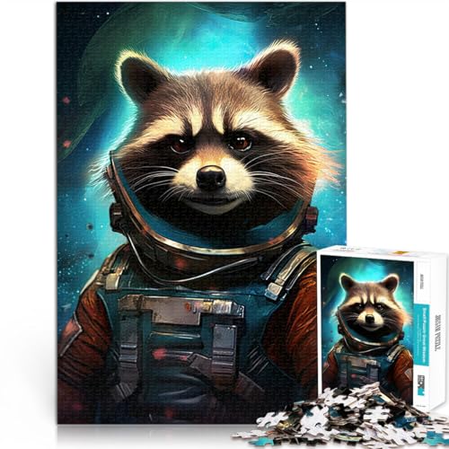 Denkspiel Waschbärkunst Puzzle für Erwachsene, 1000 Teile 26x38cm denn eignet ganze Familie für ab 14 Jahren Denkspiel Waschbärkunst Puzzle für Erwachsene, 1000 Teile 26x38cm denn eignet ganze Familie für ab 14 Jahren von LGNBTGM