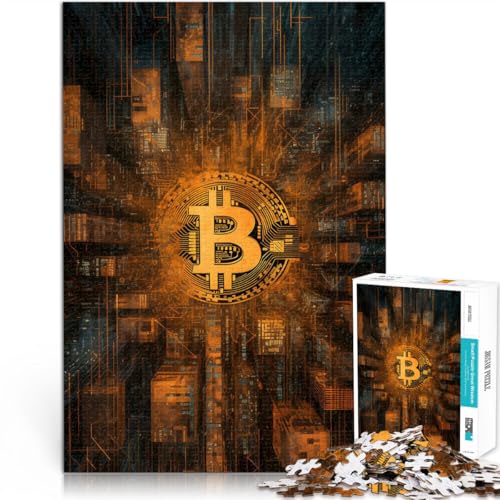 Denksportaufgabe für Bitcoin Matrix 1000-teiliges Puzzle für Erwachsene 26x38cm Geburtstagsgeschenk, Geschenke für und ab 14 Jahren Denksportaufgabe für Bitcoin Matrix 1000-teiliges Puzzle für Erwachsene 26x38cm Geburtstagsgeschenk, Geschenke für und ab 14 Jahren von LGNBTGM
