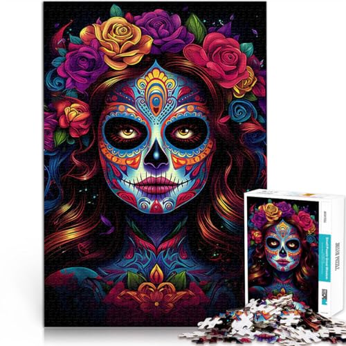 Denksportaufgabe für Karnevalsmädchen 1000-teiliges Puzzle für Teenager 26x38cm Einzigartige Geburtstags- und Geschenkideen für ab 14 Jahren von LGNBTGM