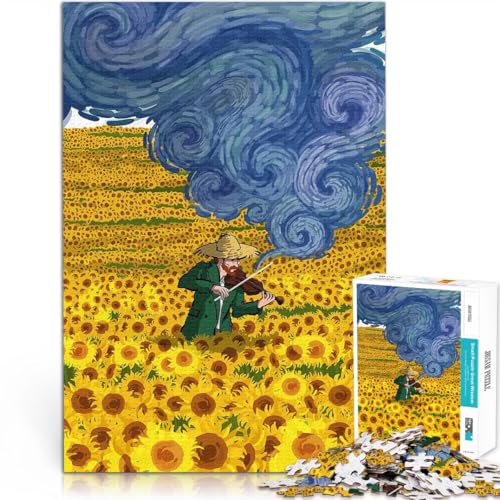 Denksportaufgabe für Kunst zwischen Blumen 1000-Teile-Puzzle für Teenager 26x38cm Geburtstagsgeschenk, Geschenke für ab 14 Jahren Denksportaufgabe für Kunst zwischen Blumen 1000-Teile-Puzzle für Teenager 26x38cm Geburtstagsgeschenk, Geschenke für ab 14 Jahren von LGNBTGM