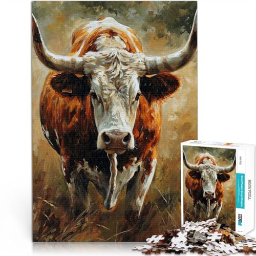 Entspannungsspiele Rinderblick Puzzle 1000 Teile für Erwachsene 70x100cm denn eignet ganze Familie ab 14 Jahren Entspannungsspiele Rinderblick Puzzle 1000 Teile für Erwachsene 70x100cm denn eignet ganze Familie ab 14 Jahren von LGNBTGM