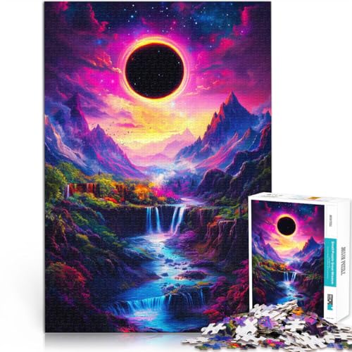 Entspannungsspiele Schwarzes Loch Landschaft Puzzle für Jugendliche 1000 Teile 26x38cm Geeignet für die Schreibtischdekoration für ab 14 Jahren Entspannungsspiele Schwarzes Loch Landschaft Puzzle für Jugendliche 1000 Teile 26x38cm Geeignet für die Schreibtischdekoration für ab 14 Jahren von LGNBTGM