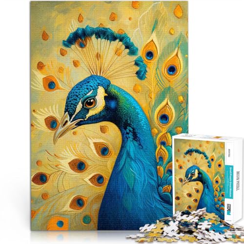Familienaktivität Abstrakter Pfau Kintsugi Teenager 1000 Teile Puzzle 26x38cm Künstlersammlung, Bildende Kunst für ab 14 Jahren Familienaktivität Abstrakter Pfau Kintsugi Teenager 1000 Teile Puzzle 26x38cm Künstlersammlung, Bildende Kunst für ab 14 Jahren von LGNBTGM