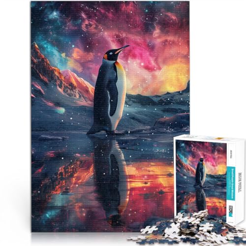 Familienaktivität Antarktis-Pinguin Puzzle für Erwachsene, 1000 Teile 70x100cm Lernspiel für Geburtstag, Weihnachten ab 14 Jahren von LGNBTGM