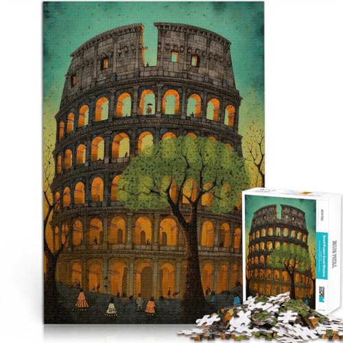 Familienaktivität Kolosseum Rom abstrakt Puzzle für Erwachsene, 1000 Teile 70x100cm Tolle Geschenke und Spielzeuge für 14+ Familienaktivität Kolosseum Rom abstrakt Puzzle für Erwachsene, 1000 Teile 70x100cm Tolle Geschenke und Spielzeuge für 14+ von LGNBTGM