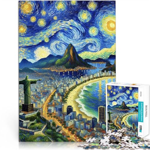 Familienaktivität Landschaft bei Nacht 1000 Teenager-Teile-Puzzle 26x38cm Wanddekoration Einzigartige Geburtstags ab 14 Jahren Familienaktivität Landschaft bei Nacht 1000 Teenager-Teile-Puzzle 26x38cm Wanddekoration Einzigartige Geburtstags ab 14 Jahren von LGNBTGM