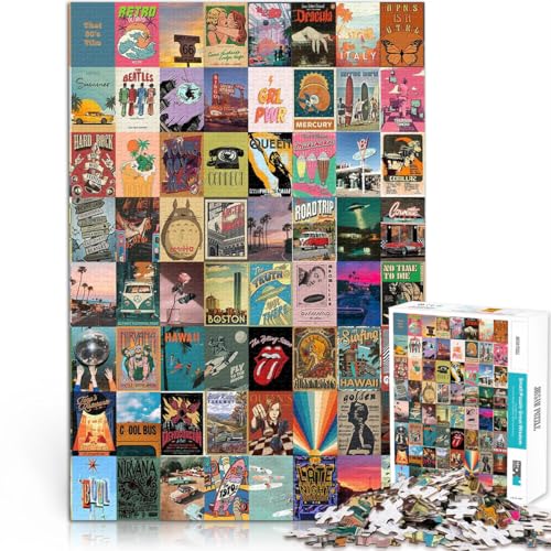 Familienaktivität Psychedelisches Farbspleißplakat Puzzle 1000 Teile für Jugendliche 26x38cm Geburtstagsgeschenk für ab 14 Jahren Familienaktivität Psychedelisches Farbspleißplakat Puzzle 1000 Teile für Jugendliche 26x38cm Geburtstagsgeschenk für ab 14 Jahren von LGNBTGM