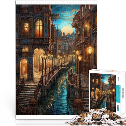 Familienaktivität Venedig Italien Reisekunst Puzzle 1000 Teile für Jugendliche 50x75cm Lernspiel für Geburtstag, Weihnachten ab 14 Jahren Familienaktivität Venedig Italien Reisekunst Puzzle 1000 Teile für Jugendliche 50x75cm Lernspiel für Geburtstag, Weihnachten ab 14 Jahren von LGNBTGM