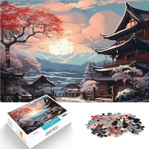 Familienaktivität japanische Landschaft Teenager 1000 Teile Puzzle 70x100cm Geburtstagsgeschenk, Geschenke für ab 14 Jahren Familienaktivität japanische Landschaft Teenager 1000 Teile Puzzle 70x100cm Geburtstagsgeschenk, Geschenke für ab 14 Jahren von LGNBTGM