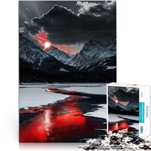 Familienspaß Blutmondflussberge Teenager-Puzzles 1000 Teile 26x38cm Geburtstagsgeschenk, Geschenke ab 14 Jahren Familienspaß Blutmondflussberge Teenager-Puzzles 1000 Teile 26x38cm Geburtstagsgeschenk, Geschenke ab 14 Jahren von LGNBTGM