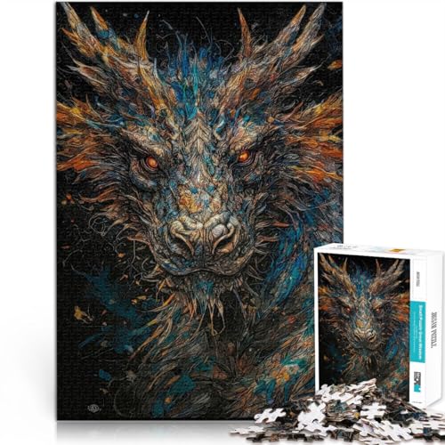 Familienspaß Drachen Puzzle 1000 Teile für Teenager 70x100cm Jedes Stück ist einzigartig – Anspruchsvolles Familienspiel für und ab 14 Jahren Familienspaß Drachen Puzzle 1000 Teile für Teenager 70x100cm Jedes Stück ist einzigartig – Anspruchsvolles Familienspiel für und ab 14 Jahren von LGNBTGM