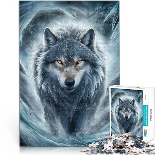 Familienspaß Ice Age Wolf 2000-teilige Puzzles für Teenager 70x100cm denn eignet ganze Familie für ab 14 Jahren Familienspaß Ice Age Wolf 2000-teilige Puzzles für Teenager 70x100cm denn eignet ganze Familie für ab 14 Jahren von LGNBTGM