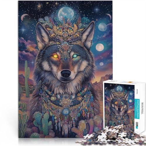 Familienspiel für und Fantasiewolf~ 1000-Teile-Puzzle für Erwachsene 70x100cm einzigartiges Herausforderungsspiel Geeignet ab 14 Jahren Familienspiel für und Fantasiewolf~ 1000-Teile-Puzzle für Erwachsene 70x100cm einzigartiges Herausforderungsspiel Geeignet ab 14 Jahren von LGNBTGM