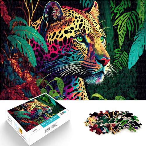 Familienspiel zum Stressabbau, schwierige Herausforderung Leopardentier Puzzle für Teenager 2000 Teile 70x100cm Heimdekoration Familienspiel zum Stressabbau, schwierige Herausforderung Leopardentier Puzzle für Teenager 2000 Teile 70x100cm Heimdekoration von LGNBTGM