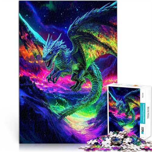 Gehirnintelligenz-Herausforderung süchtig machendes Spielzeug Drachen 2000-teilige Puzzles für Erwachsene 70x100cm Heimdekoration von LGNBTGM