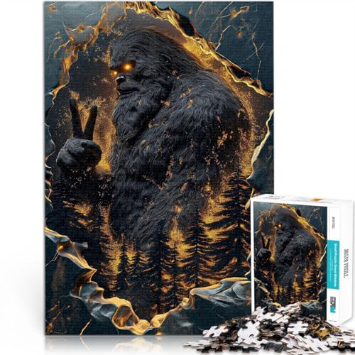 Geschenke zum Suchbegriff: Herausfordernde Spiele Bigfoot-Friedenszeichen Puzzle 2000 Teile für Erwachsene 70x100cm Geschenkideen von LGNBTGM
