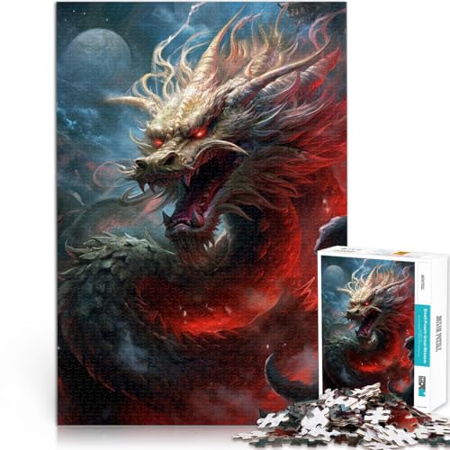 Geschenke zum Suchbegriff: Herausfordernde Spiele Japanischer Warlord-Drache Teenager-Puzzles 1000 Teile 26x38cm Wanddekoration von LGNBTGM