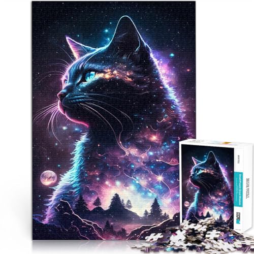 Geschenke zum Suchbegriff: Herausfordernde Spiele Katzengalaxie 1000-teilige Puzzles für Teenager 26x38cm EIN Kunstwerk von LGNBTGM