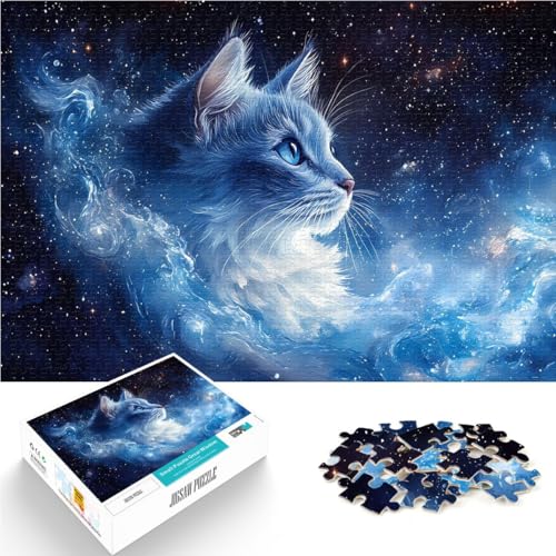 Geschenke zum Suchbegriff: Herausfordernde Spiele Kosmische Katze 2000-teiliges Puzzle für Erwachsene 70x100cm Gutes Geschenk von LGNBTGM