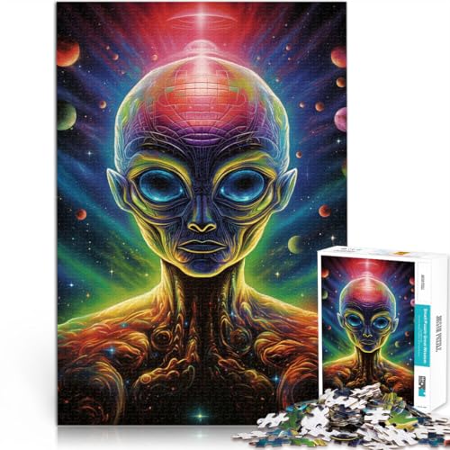 Geschenke zum Suchbegriff: Herausfordernde Spiele Psycho Alien Puzzle für Erwachsene 1000 Teile 50x75cm Heimdekoration von LGNBTGM