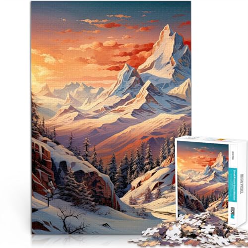 Geschenke zum Suchbegriff: Herausfordernde Spiele Winterberge 1000-teiliges Puzzle für Erwachsene 26x38cm EIN Kunstwerk Geschenke zum Suchbegriff: Herausfordernde Spiele Winterberge 1000-teiliges Puzzle für Erwachsene 26x38cm EIN Kunstwerk von LGNBTGM