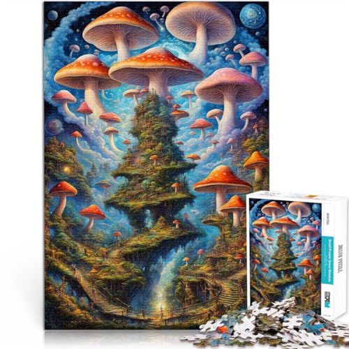 Geschenke zum Suchbegriff: Herausfordernde Spiele Zauberpilz Puzzle für Erwachsene 1000 Teile 38x52cm Wanddekoration von LGNBTGM