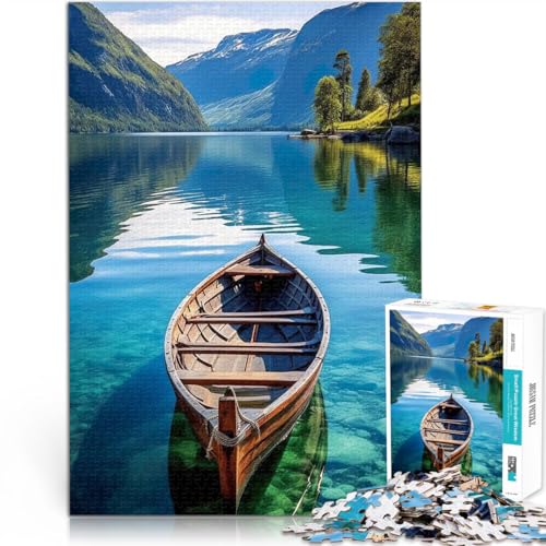 Handgeschwindigkeitswettbewerb Anreise nach Norwegen 1000-teiliges Puzzle für Teenager 26x38cm für Heimdekoration für ab 14 Jahren Handgeschwindigkeitswettbewerb Anreise nach Norwegen 1000-teiliges Puzzle für Teenager 26x38cm für Heimdekoration für ab 14 Jahren von LGNBTGM
