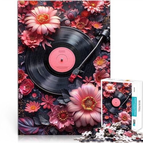 Handgeschwindigkeitswettbewerb Florale Vinylmelodien Teenager 1000 Teile Puzzle 70x100cm Wichtelgeschenke für ab 14 Jahren Handgeschwindigkeitswettbewerb Florale Vinylmelodien Teenager 1000 Teile Puzzle 70x100cm Wichtelgeschenke für ab 14 Jahren von LGNBTGM
