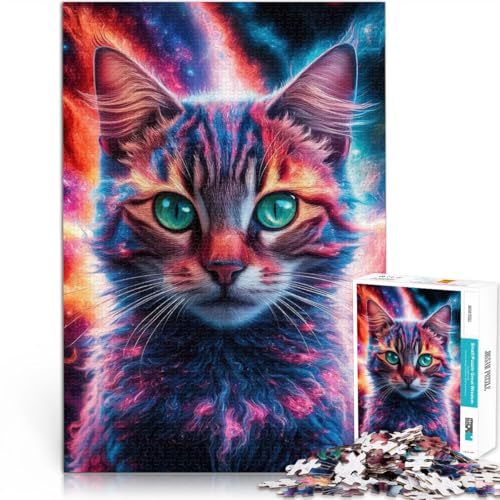 Handgeschwindigkeitswettbewerb Katzengalaxie 1000-teiliges Puzzle für Erwachsene 26x38cm Die Liebe zwischen Paaren stärken für ab 14 Jahren Handgeschwindigkeitswettbewerb Katzengalaxie 1000-teiliges Puzzle für Erwachsene 26x38cm Die Liebe zwischen Paaren stärken für ab 14 Jahren von LGNBTGM