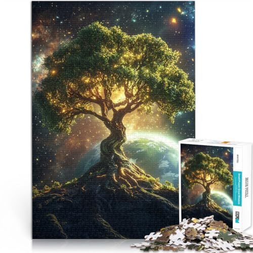 Handgeschwindigkeitswettbewerb Kosmischer Lebensbaum Puzzle für Erwachsene mit 1000 Teilen 38x52cm Wichtelgeschenke ab 14 Jahren Handgeschwindigkeitswettbewerb Kosmischer Lebensbaum Puzzle für Erwachsene mit 1000 Teilen 38x52cm Wichtelgeschenke ab 14 Jahren von LGNBTGM